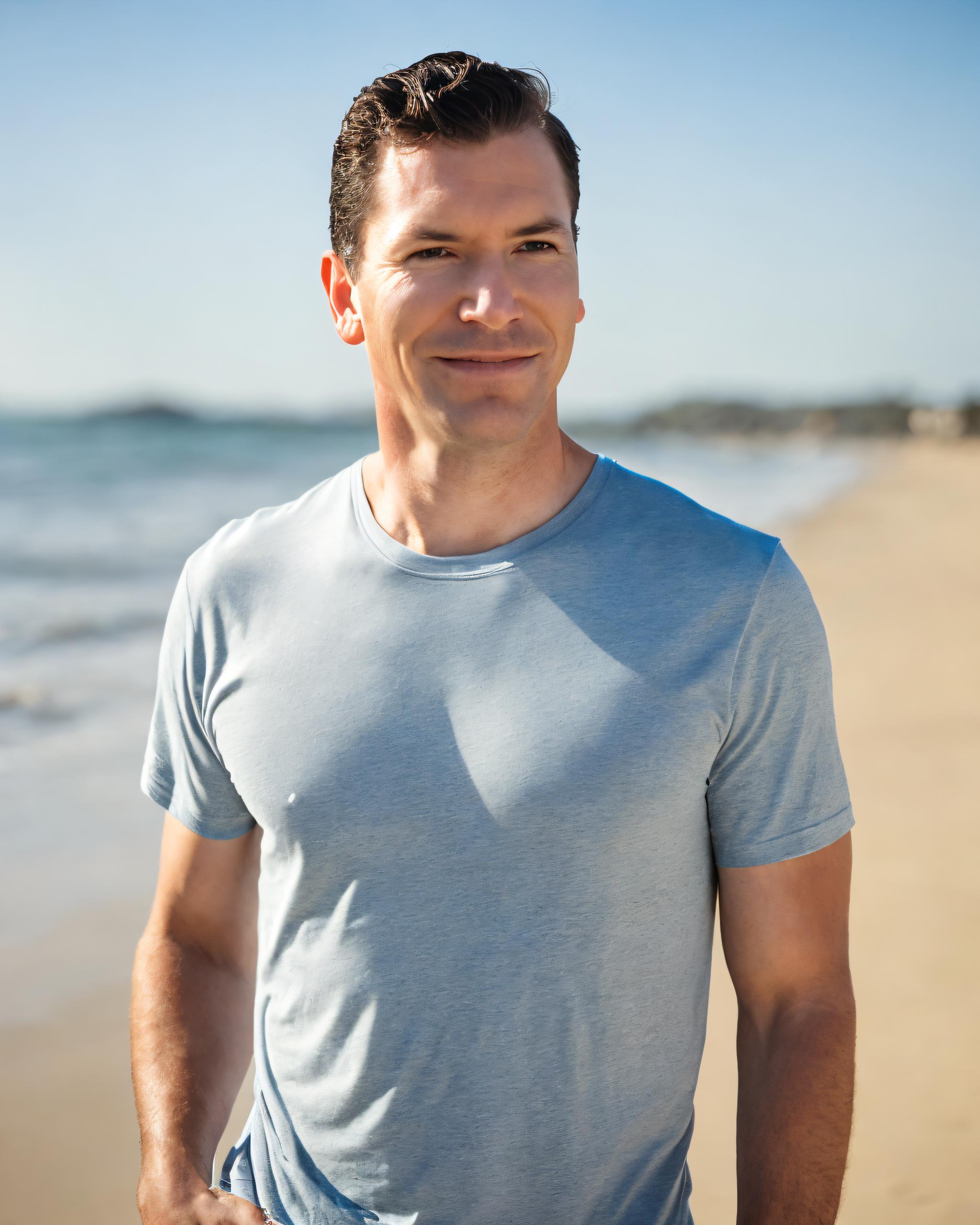 Web Design Development Company Key Factors Explained By Neil Colvin While Walking Along The Beach.