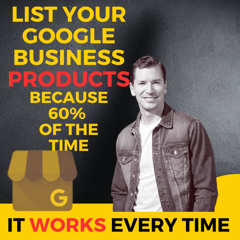 SEO LOCAL SEO, Neil Colvin standing in front of the Google Business logo.