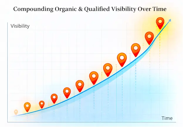 compounding-organic-visibility-chart