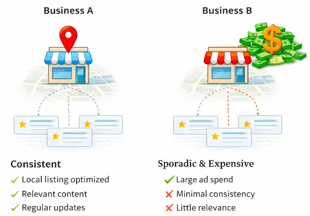 consistent-vs-sporadic spend