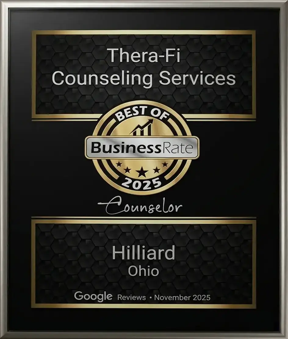 Hilliard Best Counselor Award Frame