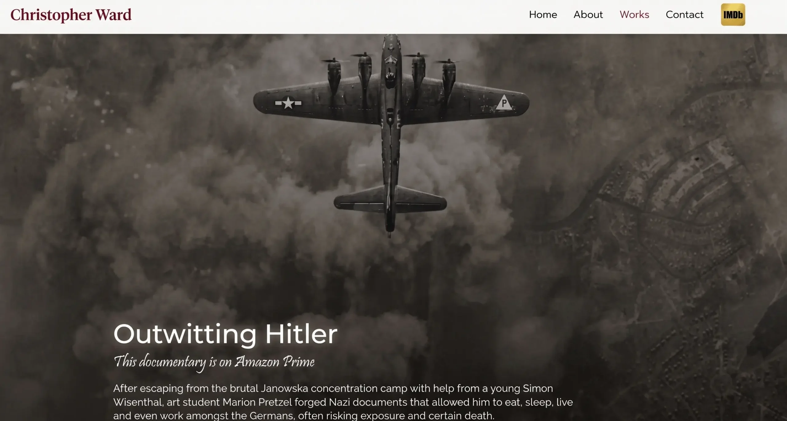 Two-time Emmy Award winning producer Christopher Ward featured streaming properties on Amazon Prime.