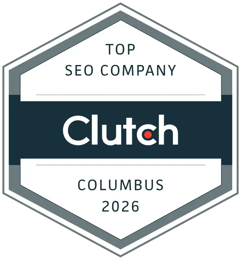 Top Clutch SEO Company Columbus 2026 Badge